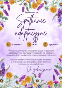 Spotkanie adaptacyjne